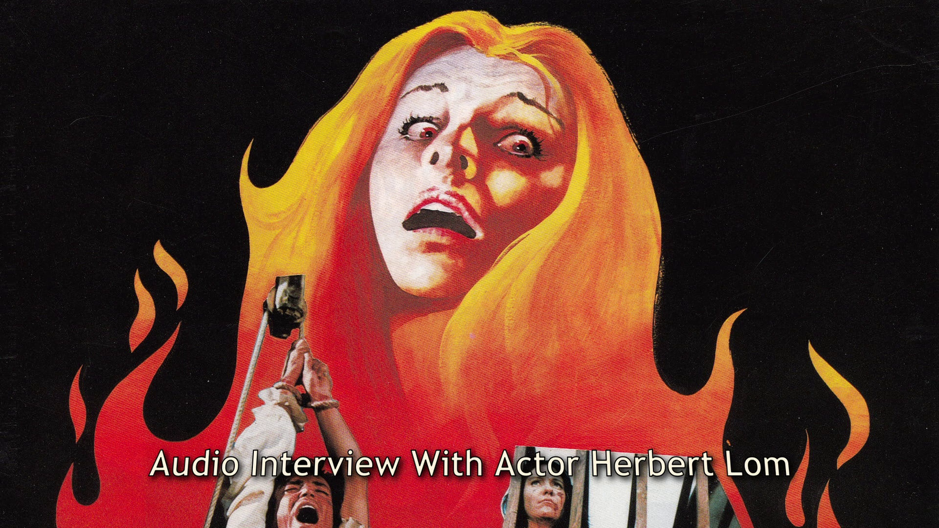 Mark of the Devil 4K archival Herbert Lom audio interview