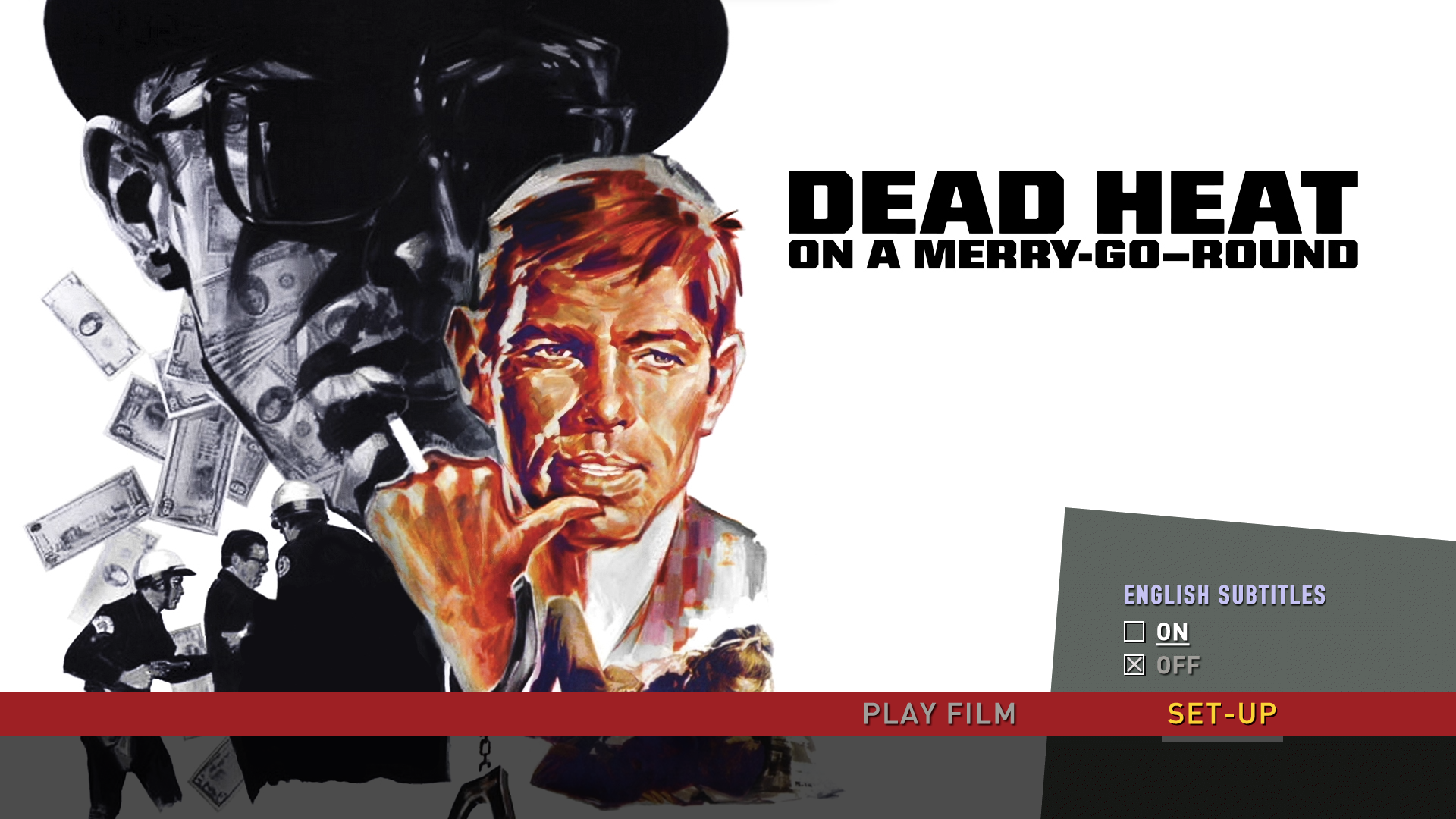 Dead Heat on a Merry-Go-Round setup menu