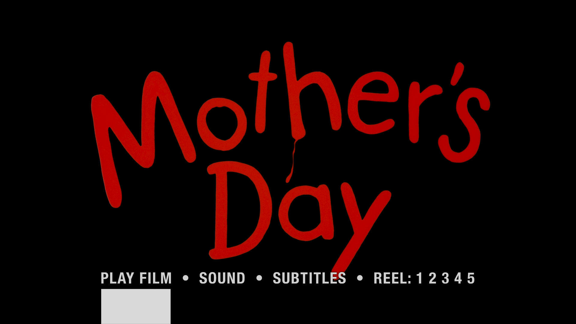 Mother's Day 4K UHD menu