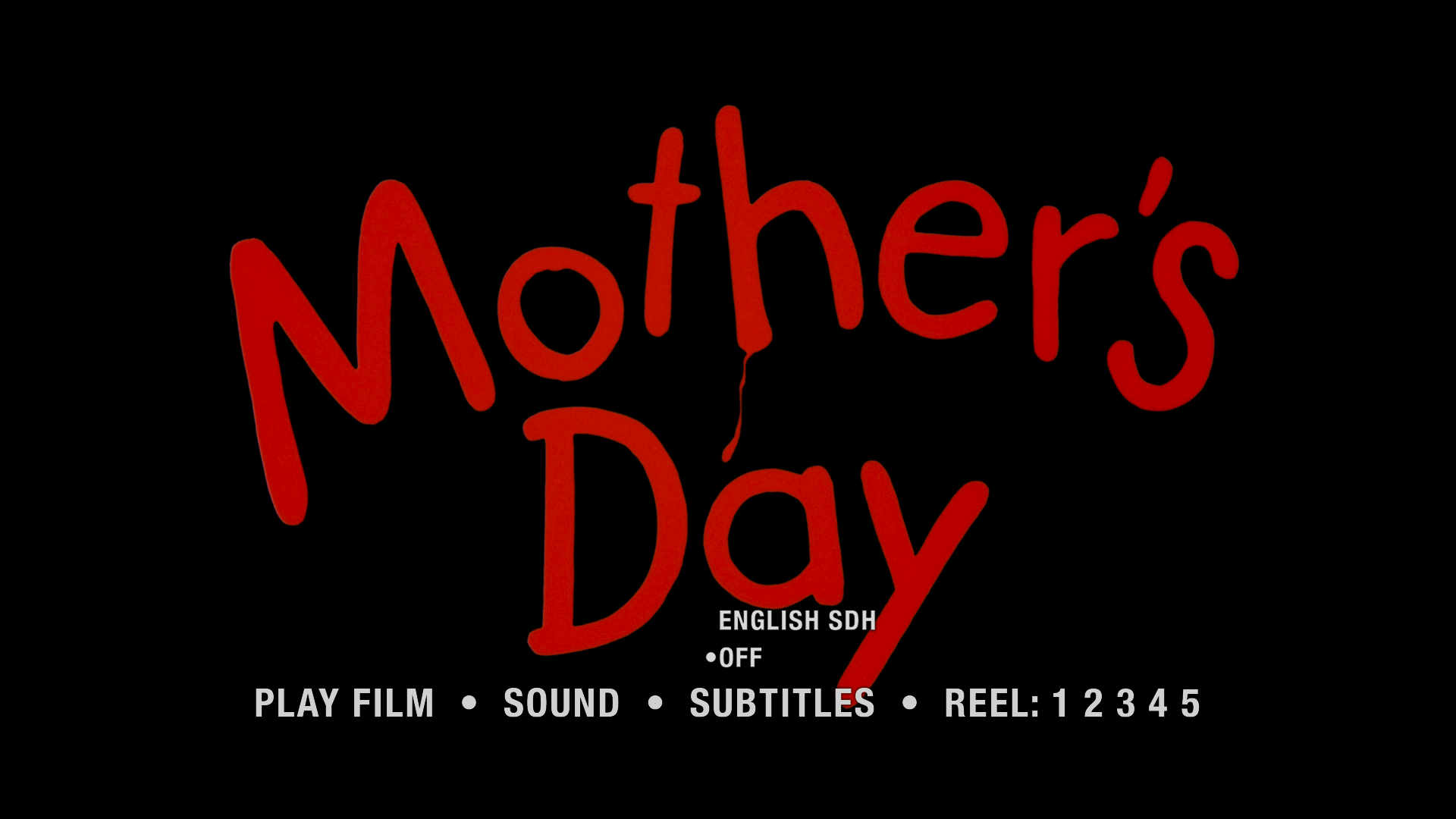 Mother's Day 4K subtitles menu