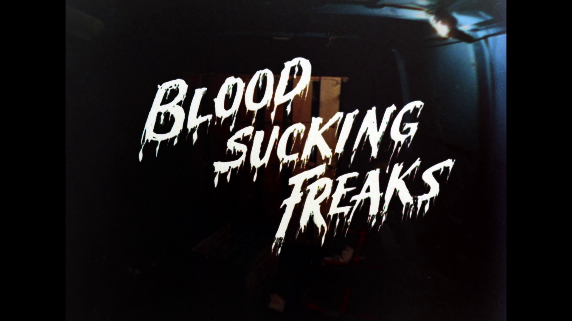 Blood Sucking Freaks 4K alternate title card