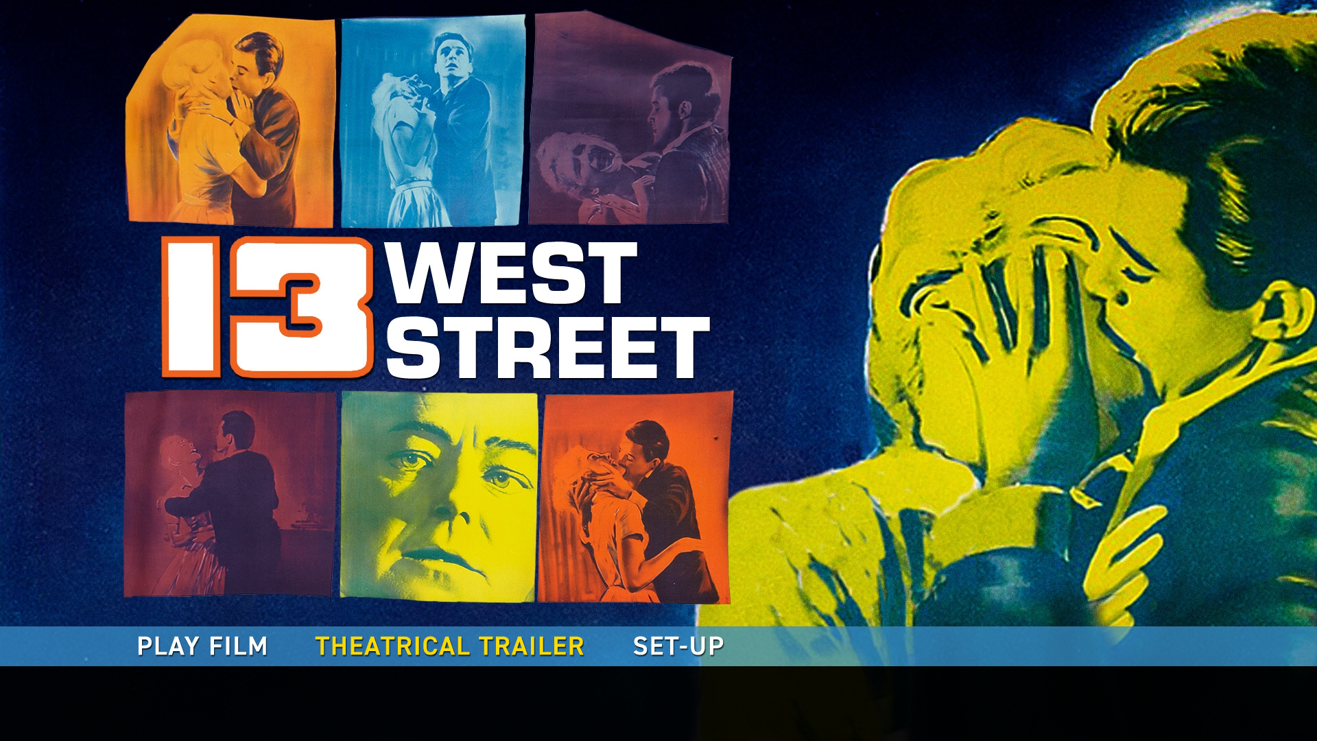 13 West Street Blu-ray menu