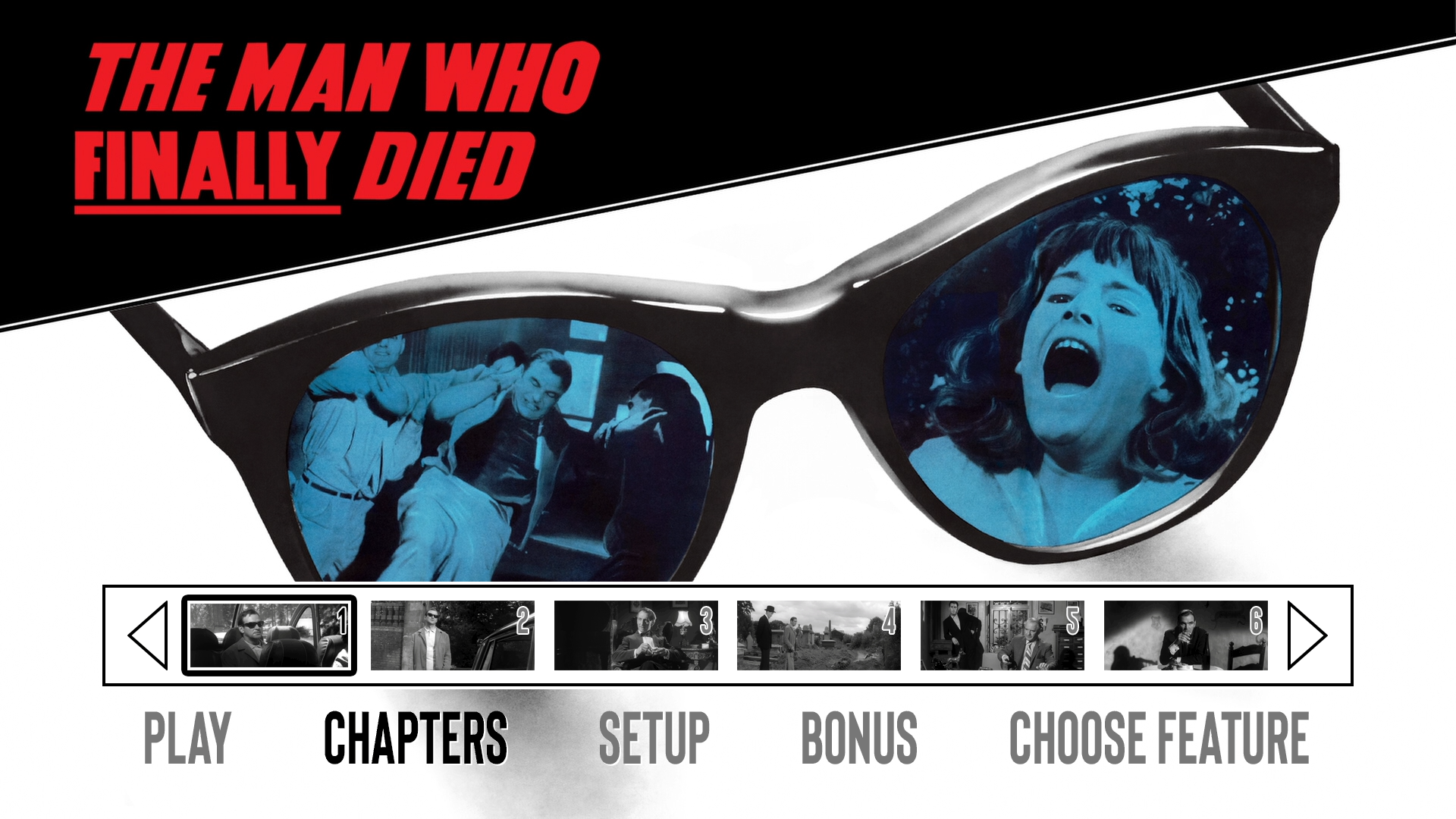 The Man Who Finally Died scene select menu