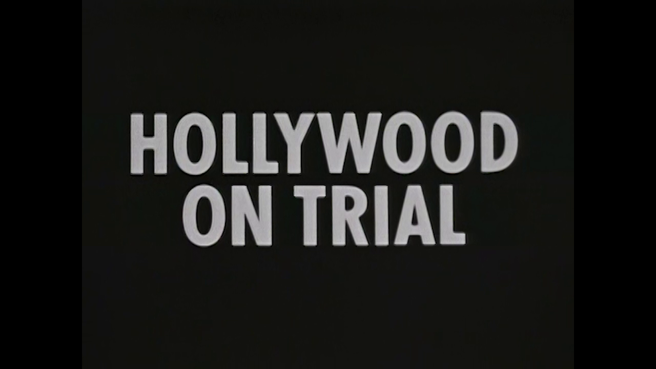The Red Menace Hollywood on Trial documentary