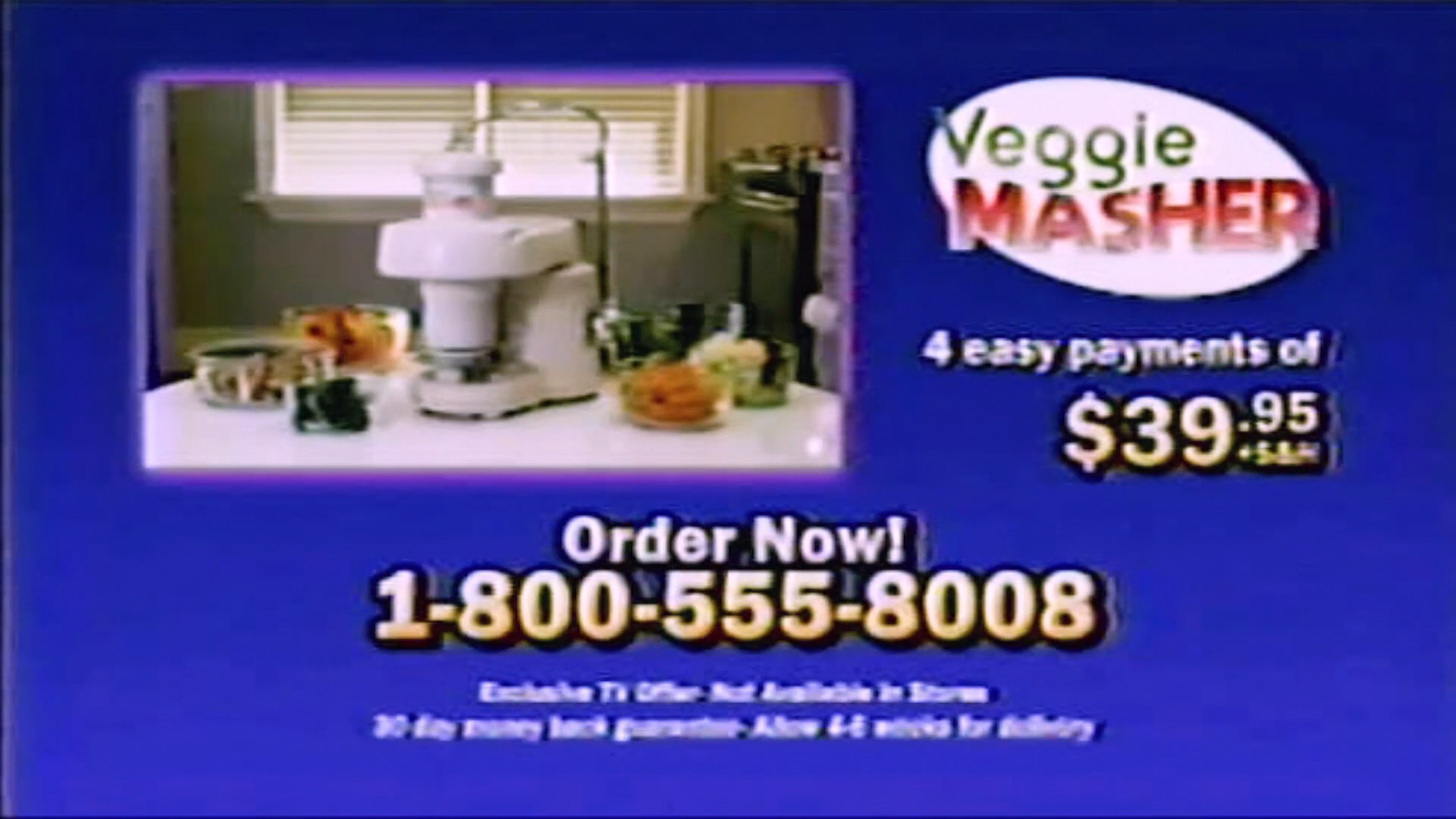 Full-Length Veggie Masher Commercial