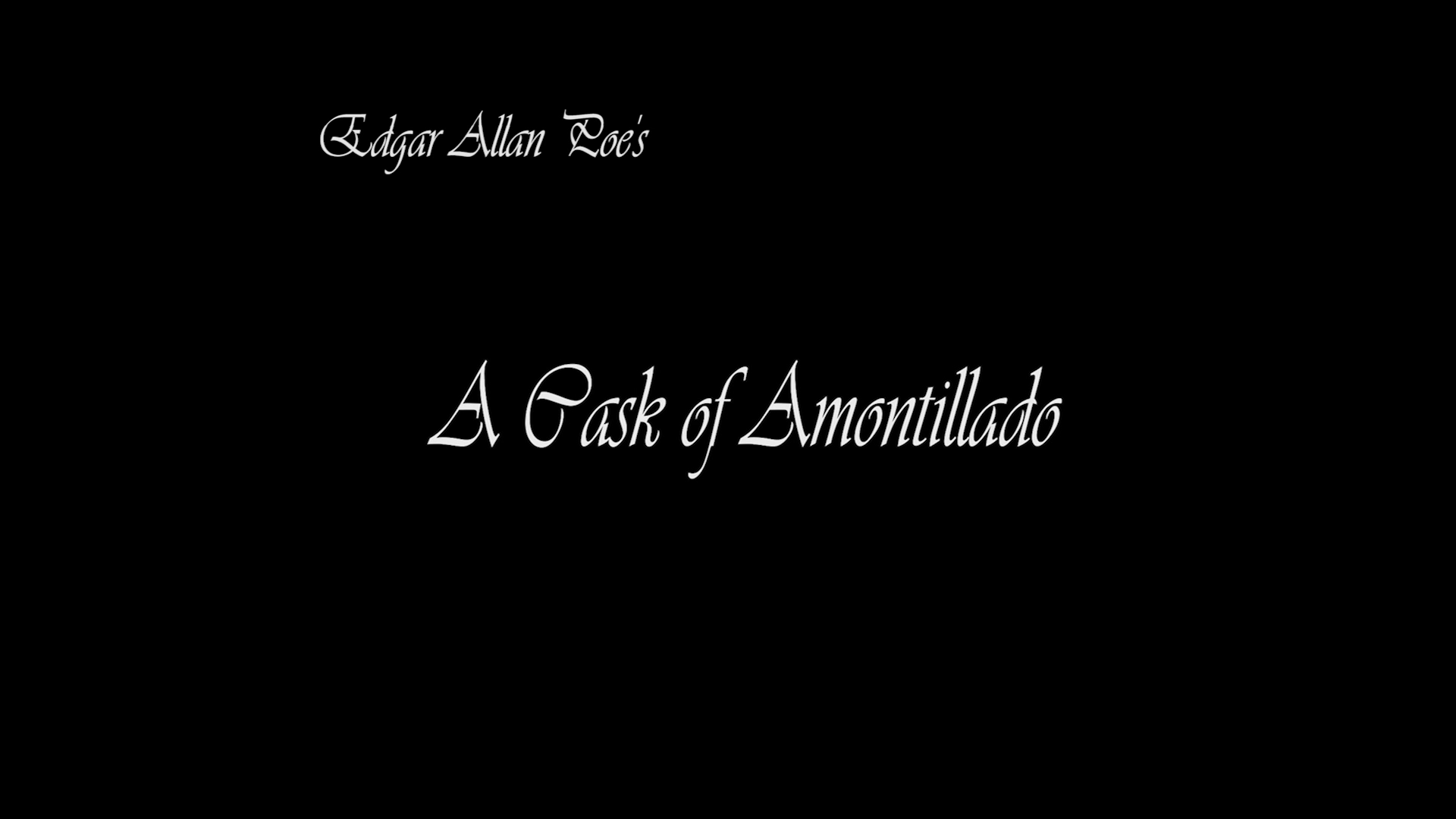 Impulse A Cask of Amontillado short film