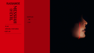 Messiah of Evil setup menu