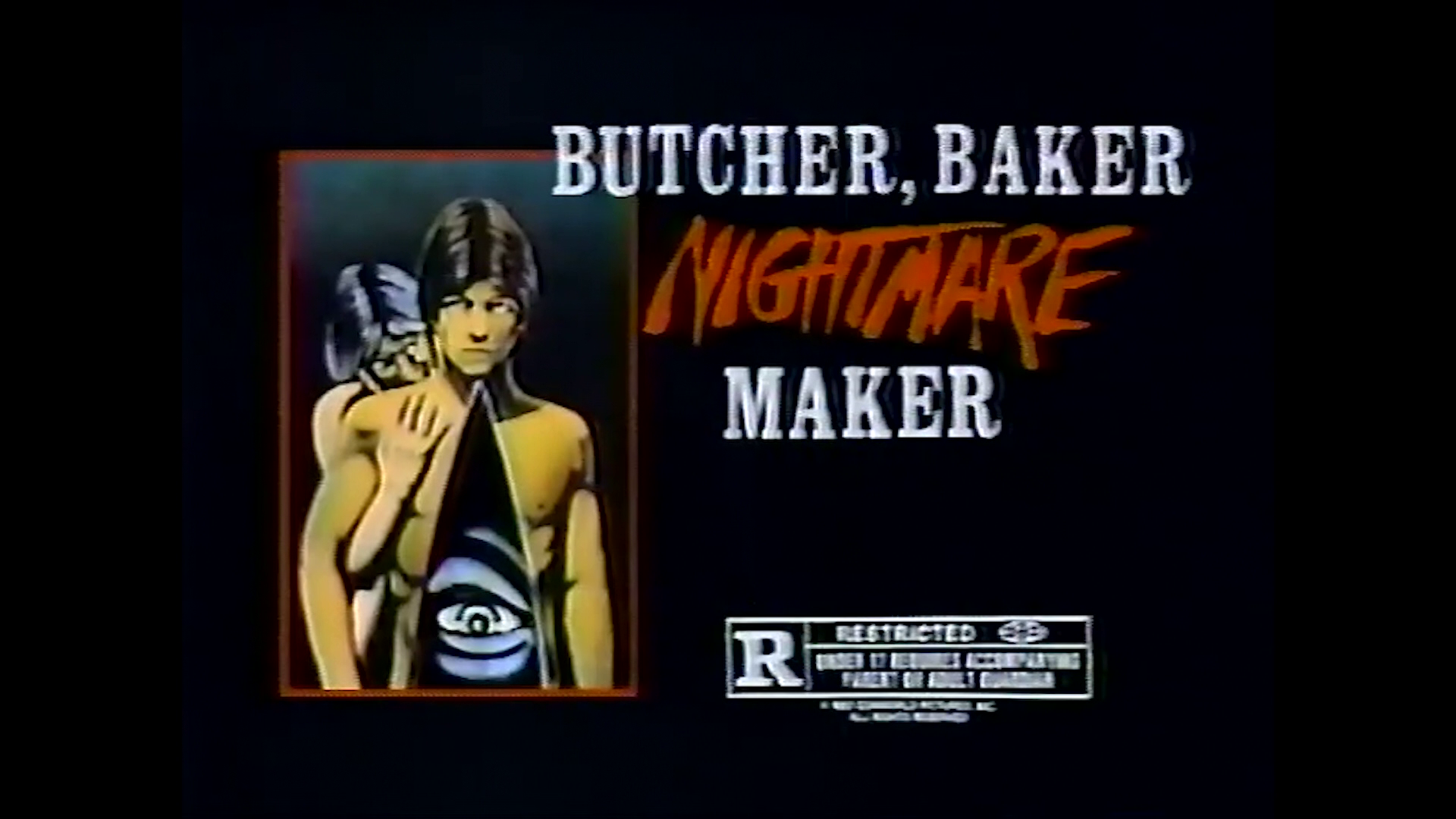 Butcher, Baker, Nightmare Maker 4K TV spot