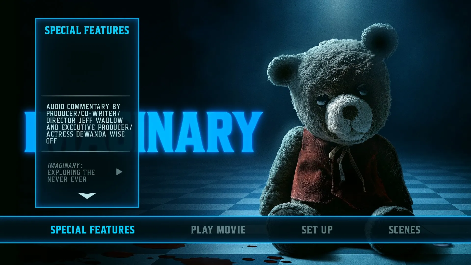 Imaginary extras menu