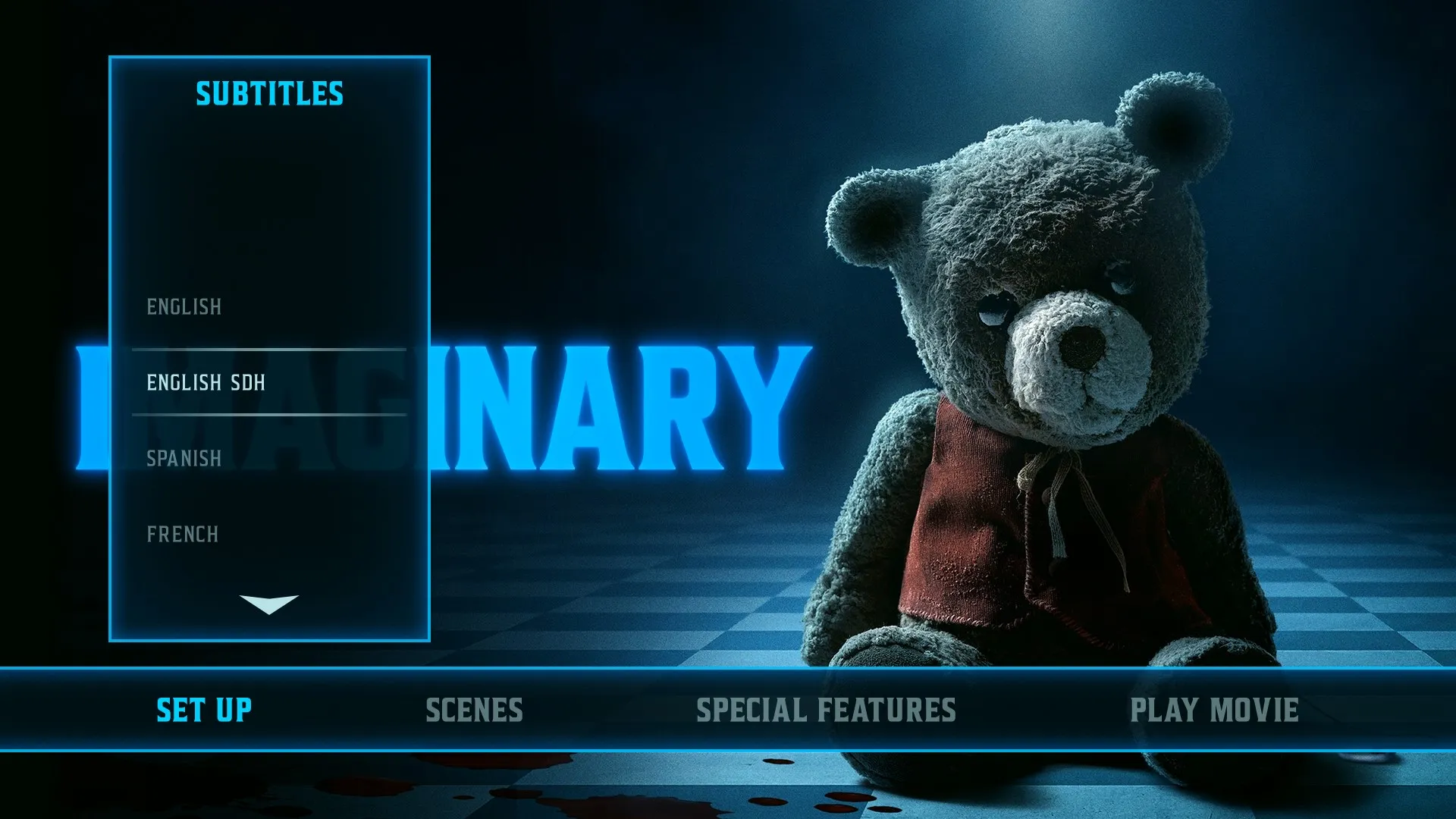 Imaginary subtitles menu