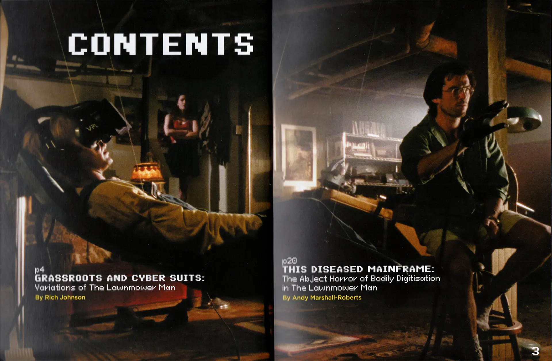 The Lawnmower Man Collection Blu-ray Booklet Contents