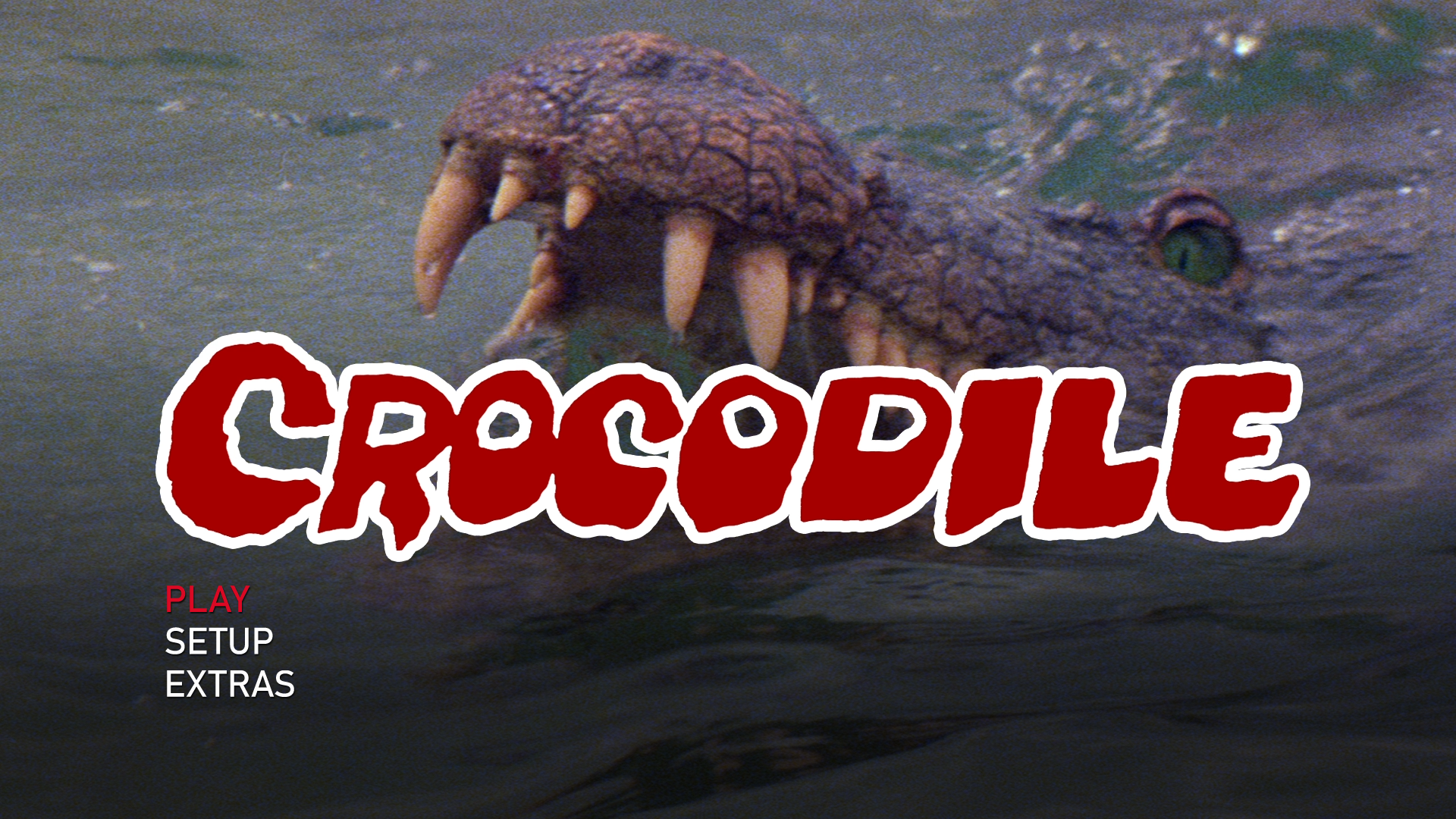 Crocodile Blu-ray Menu