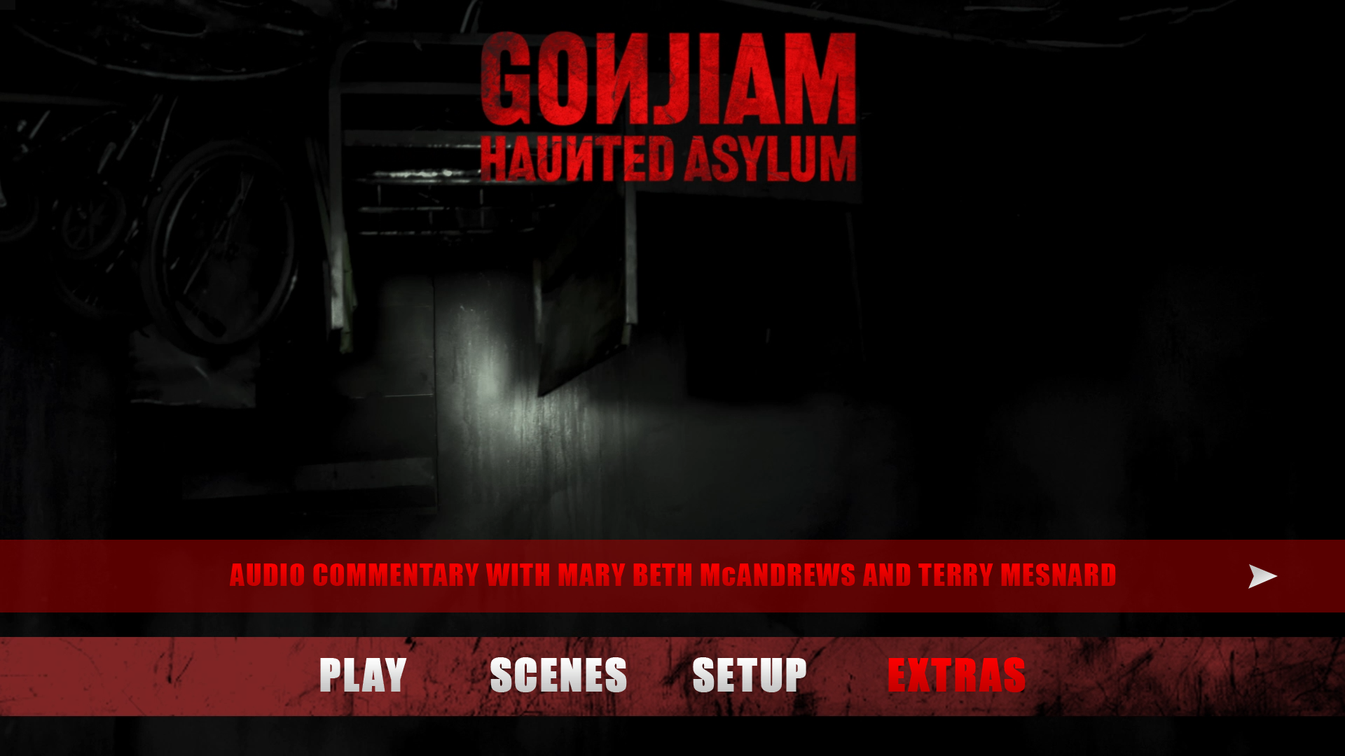 Gonjiam: Haunted Asylum Blu-ray Extras Menu