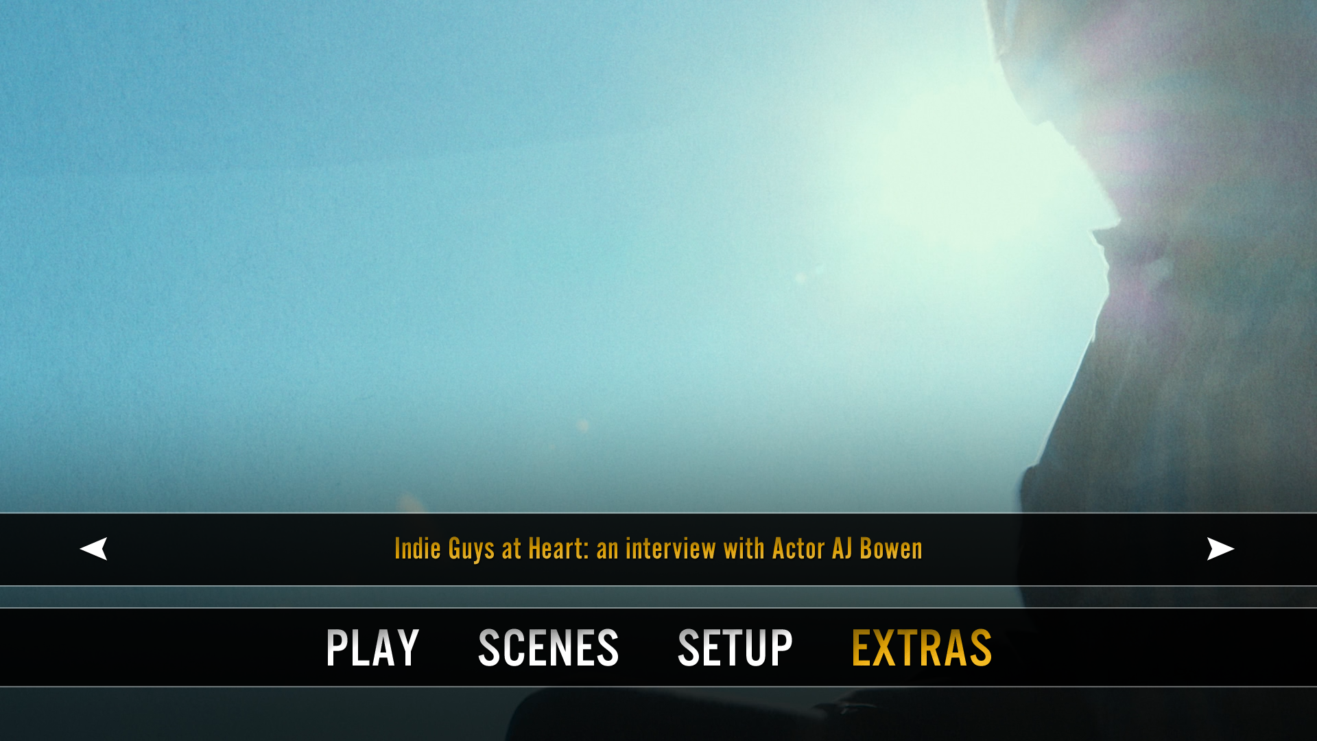 The Sacrament Blu-ray Extras Menu