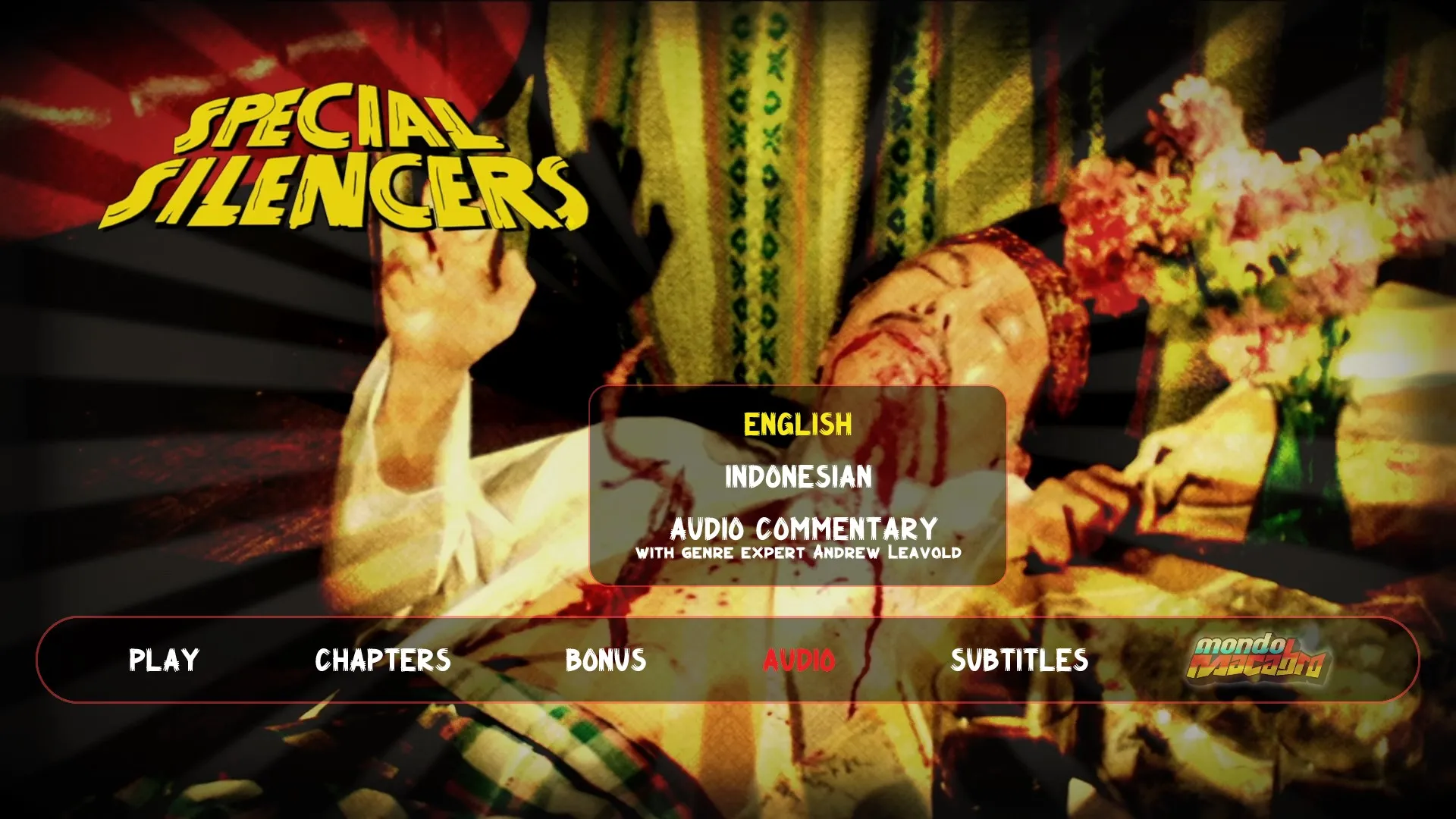 Special Silencers audio menu