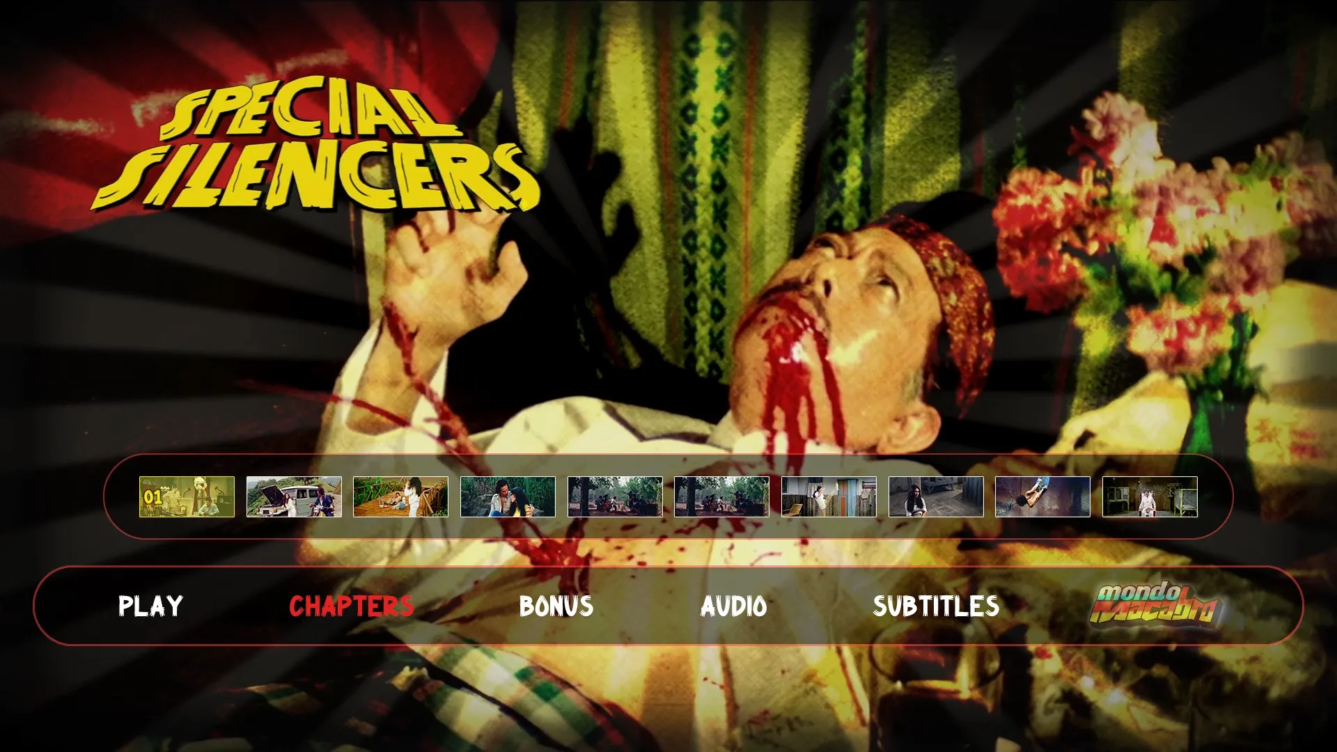 Special Silencers scene select menu