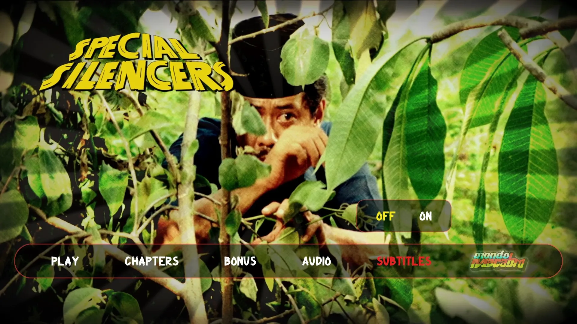 Special Silencers subtitles menu