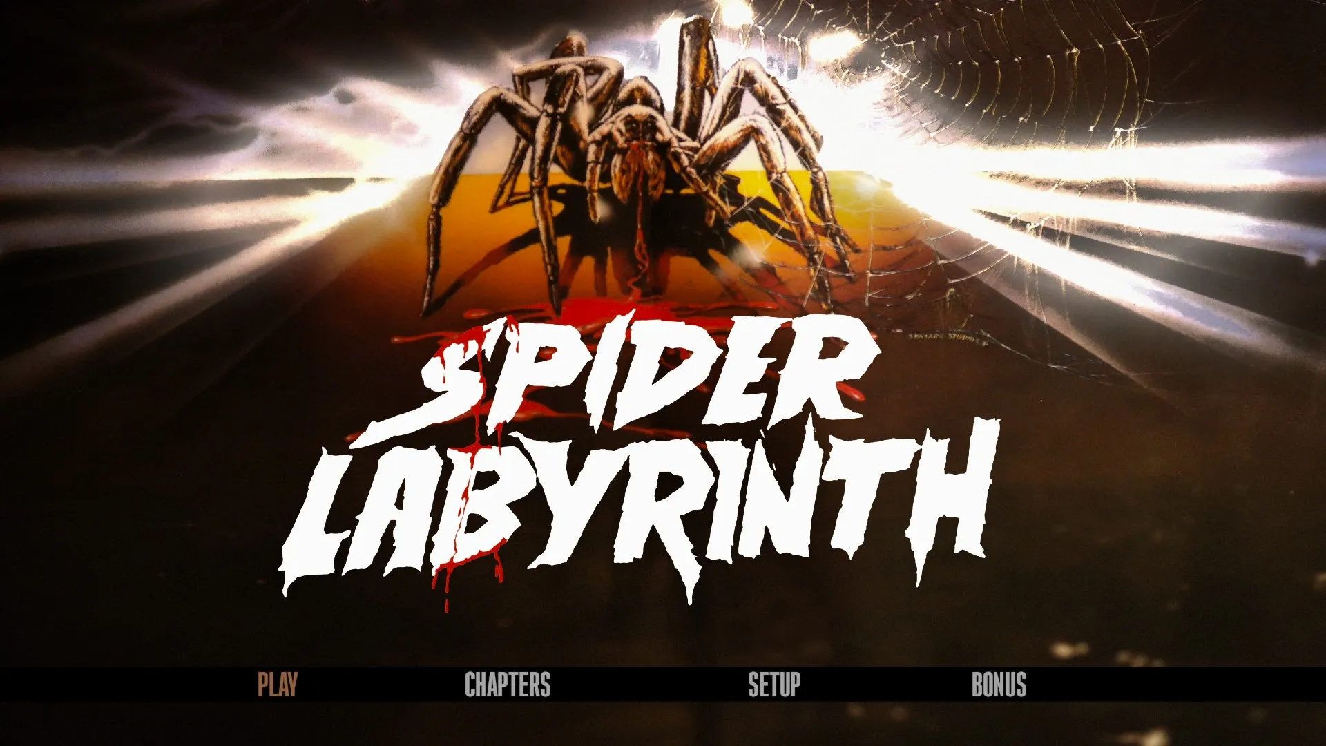 Spider Labyrinth 4K UHD menu