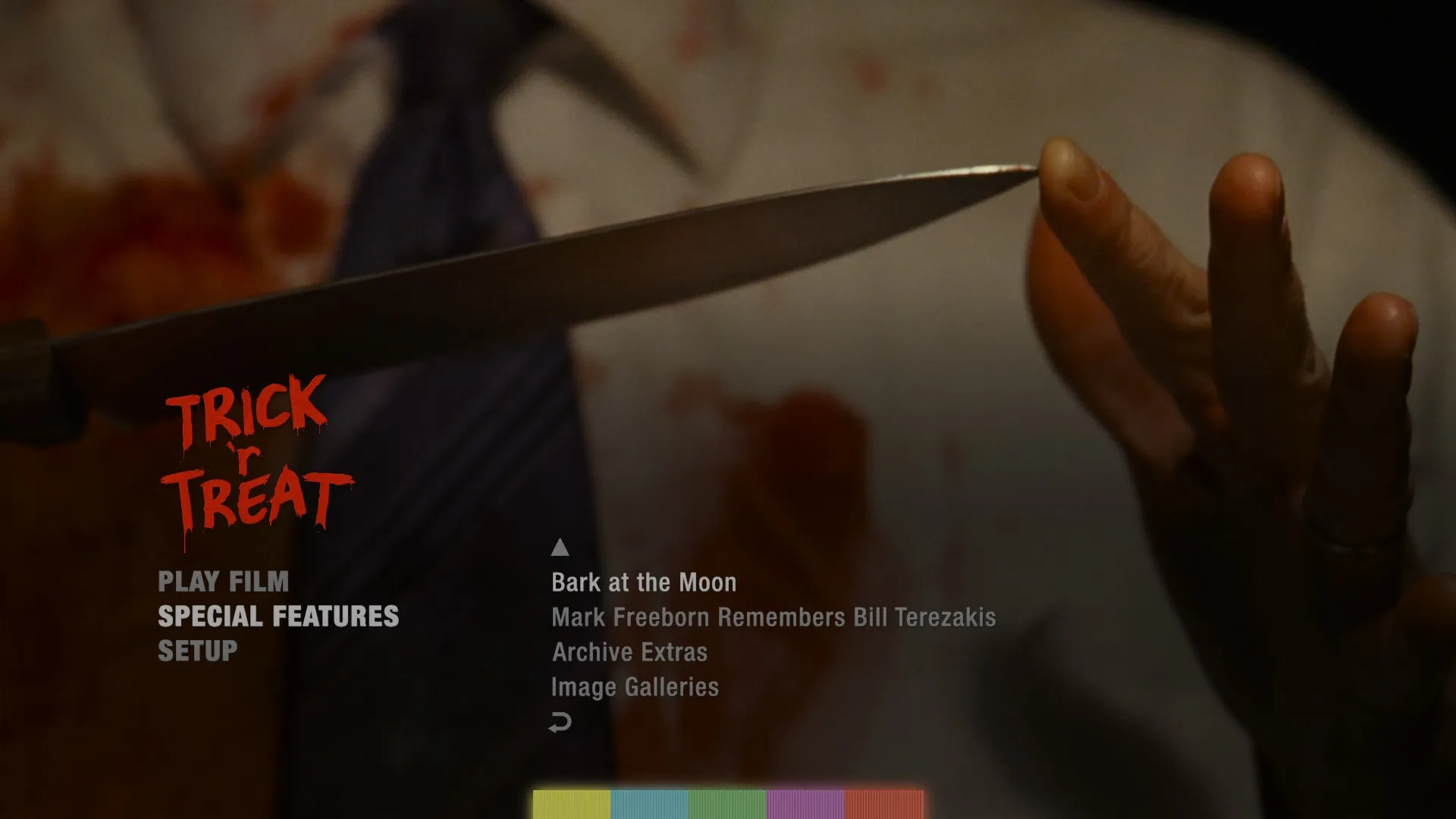 Trick 'r Treat 4K extras menu 2