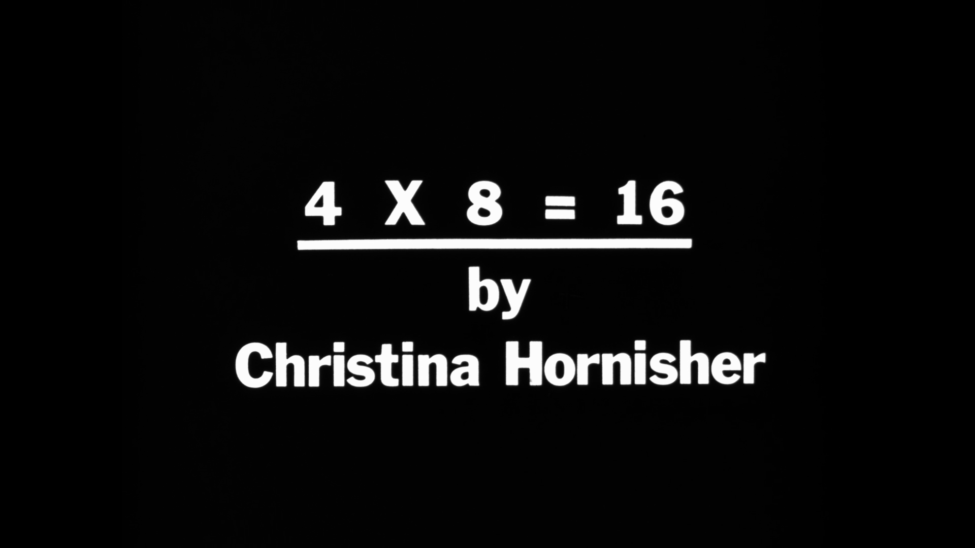 Hollywood 90028 4X8=16 short film