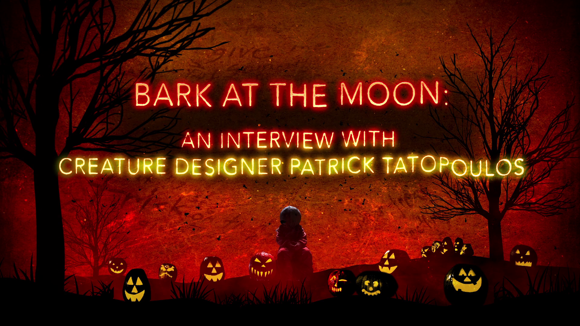 Trick 'r Treat 4K Patrick Tatopoulus interview