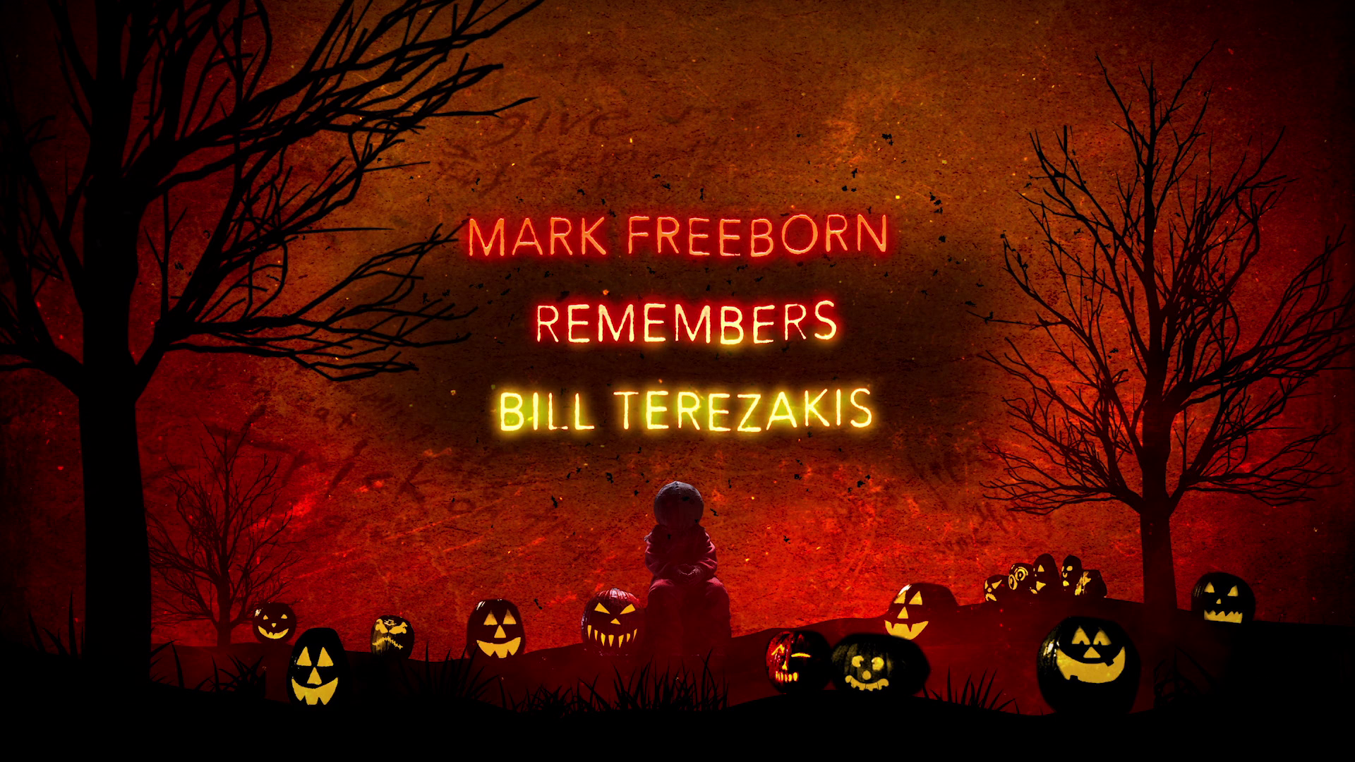 Trick 'r Treat 4K Mark Freeborn remembers Bill Terezakis