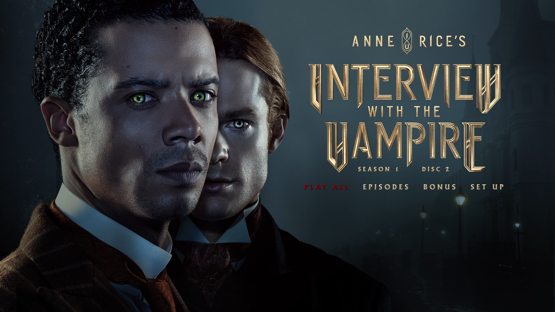 Interview with the Vampire Season 1 Blu-ray Menu