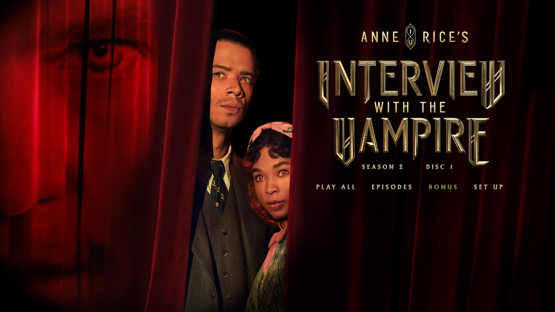 Interview with the Vampire Season 2 Blu-ray Menu