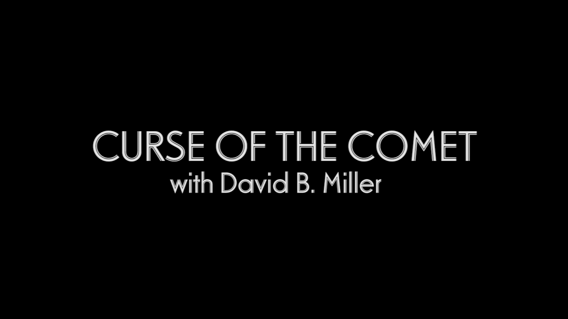 Night of the Comet 4K David B. Miller interview