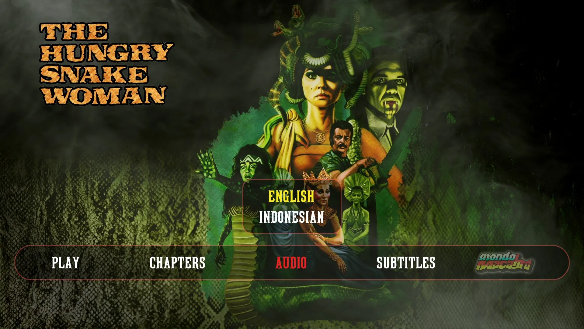 The Hungry Snake Woman audio menu