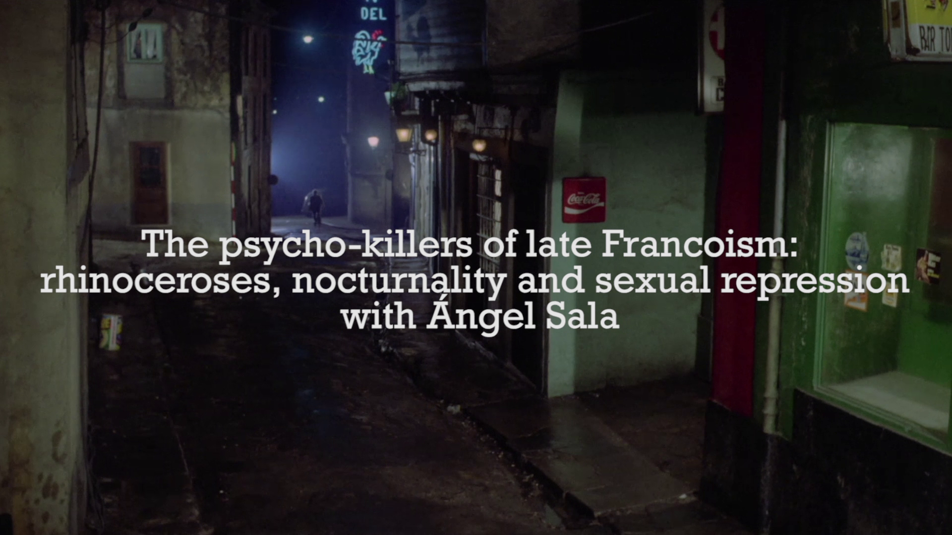 The Killer is Not Alone Angel Sala interview