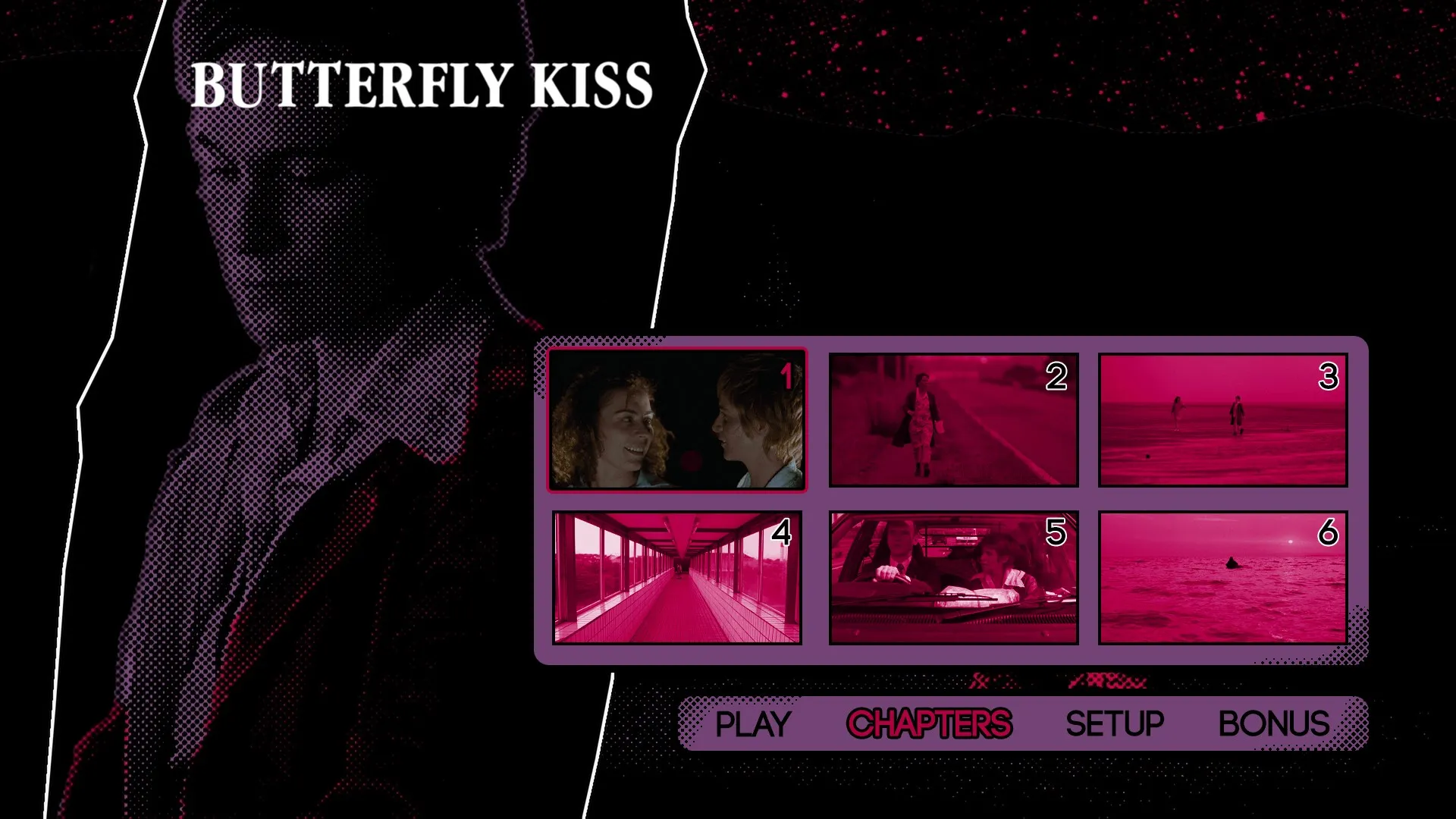 Butterfly Kiss scene select menu