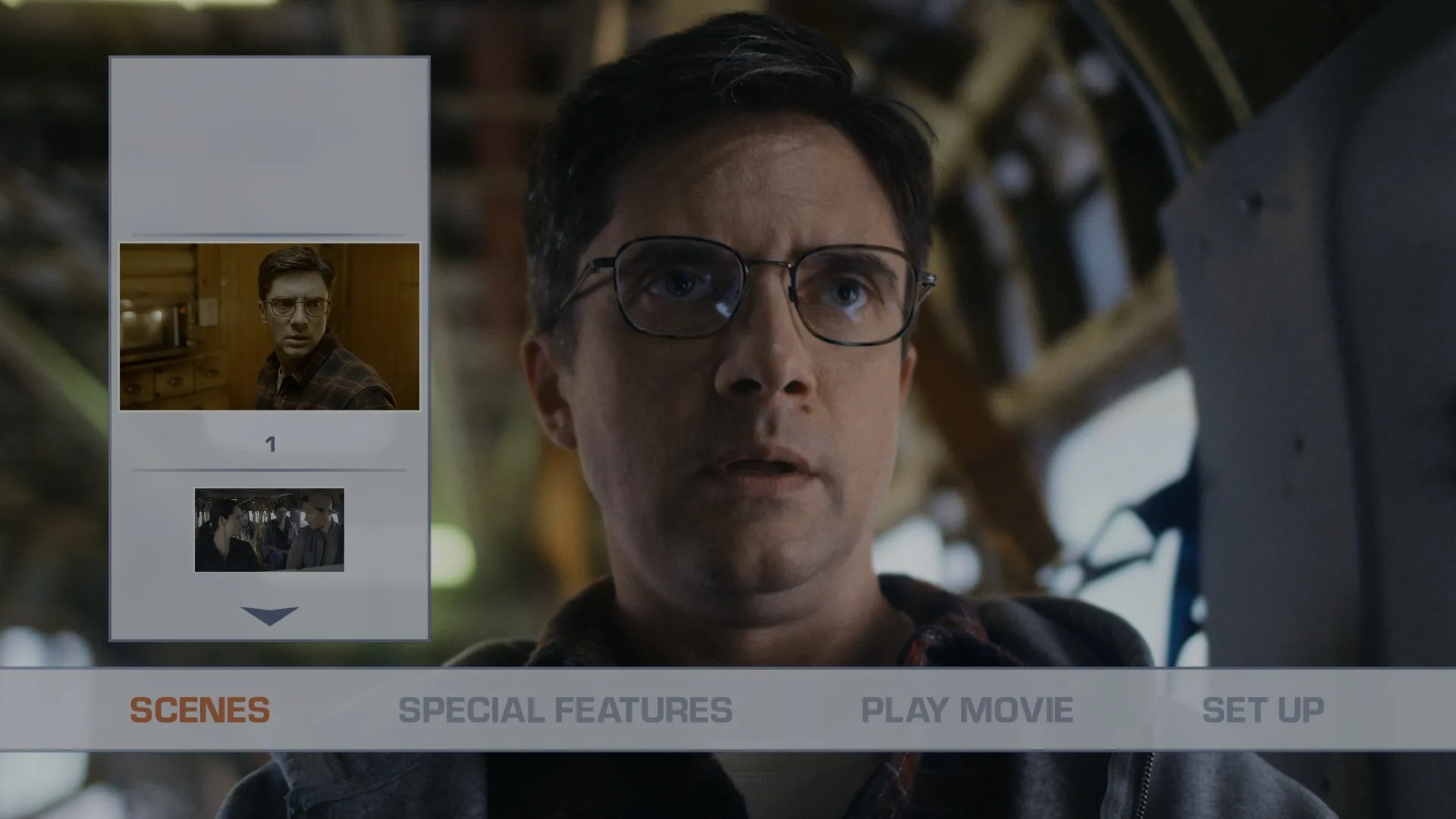 Flight Risk 4K scene select menu