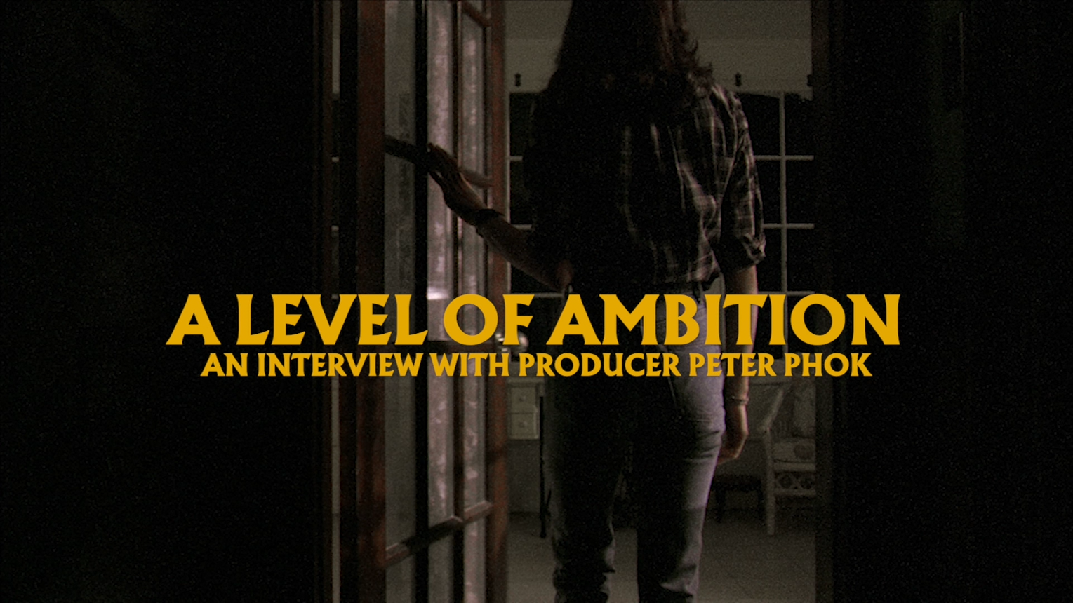 A Level of Ambition: a new interview with Peter Phok