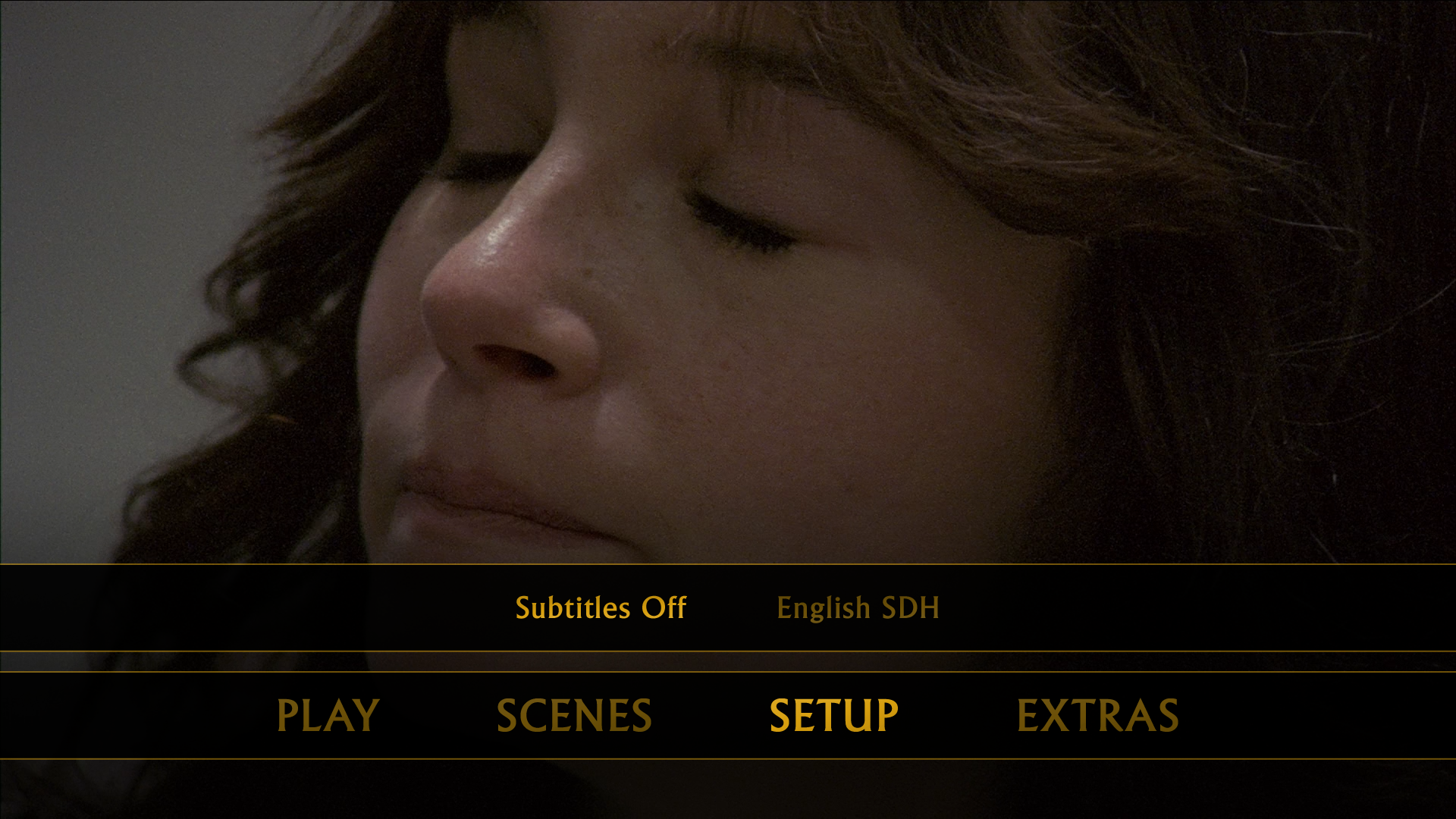 The House of the Devil Blu-ray Setup Menu