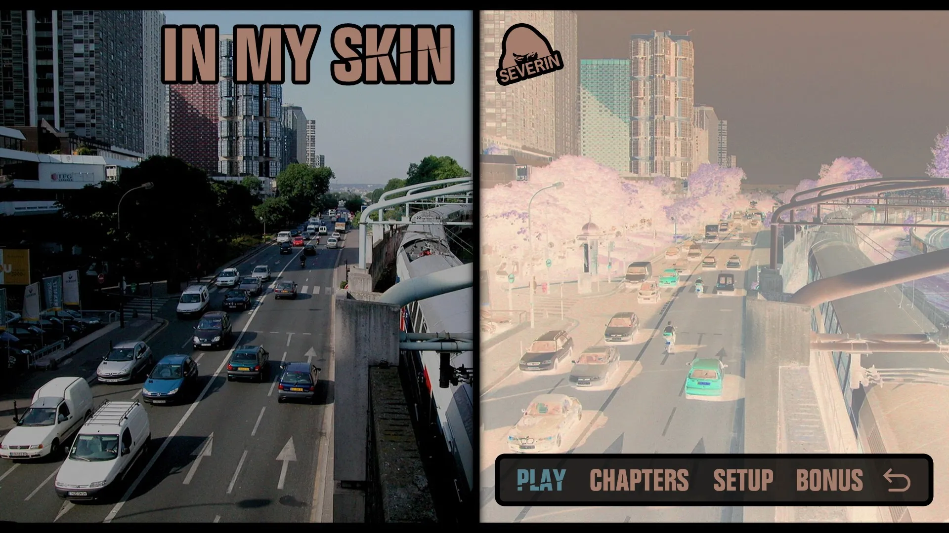 In My Skin 4K UHD menu