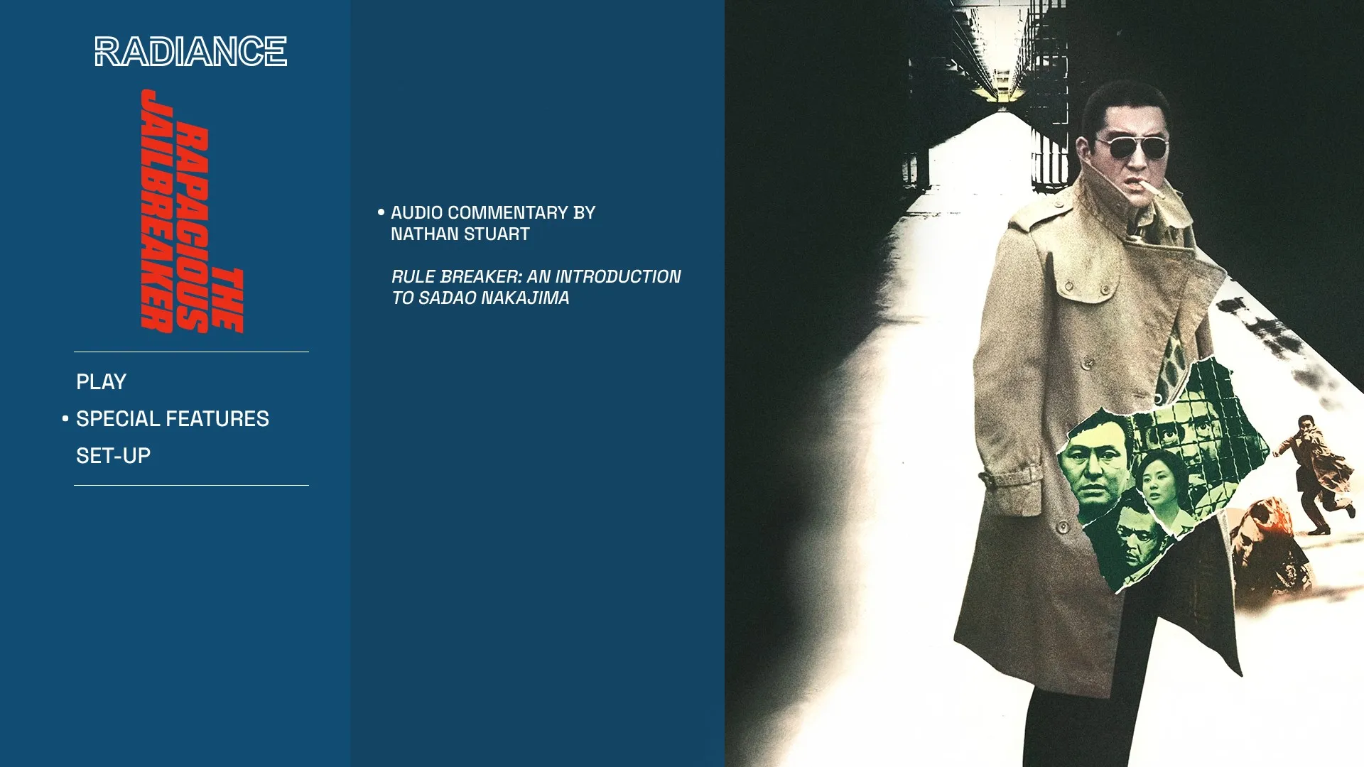 The Rapacious Jailbreaker extras menu