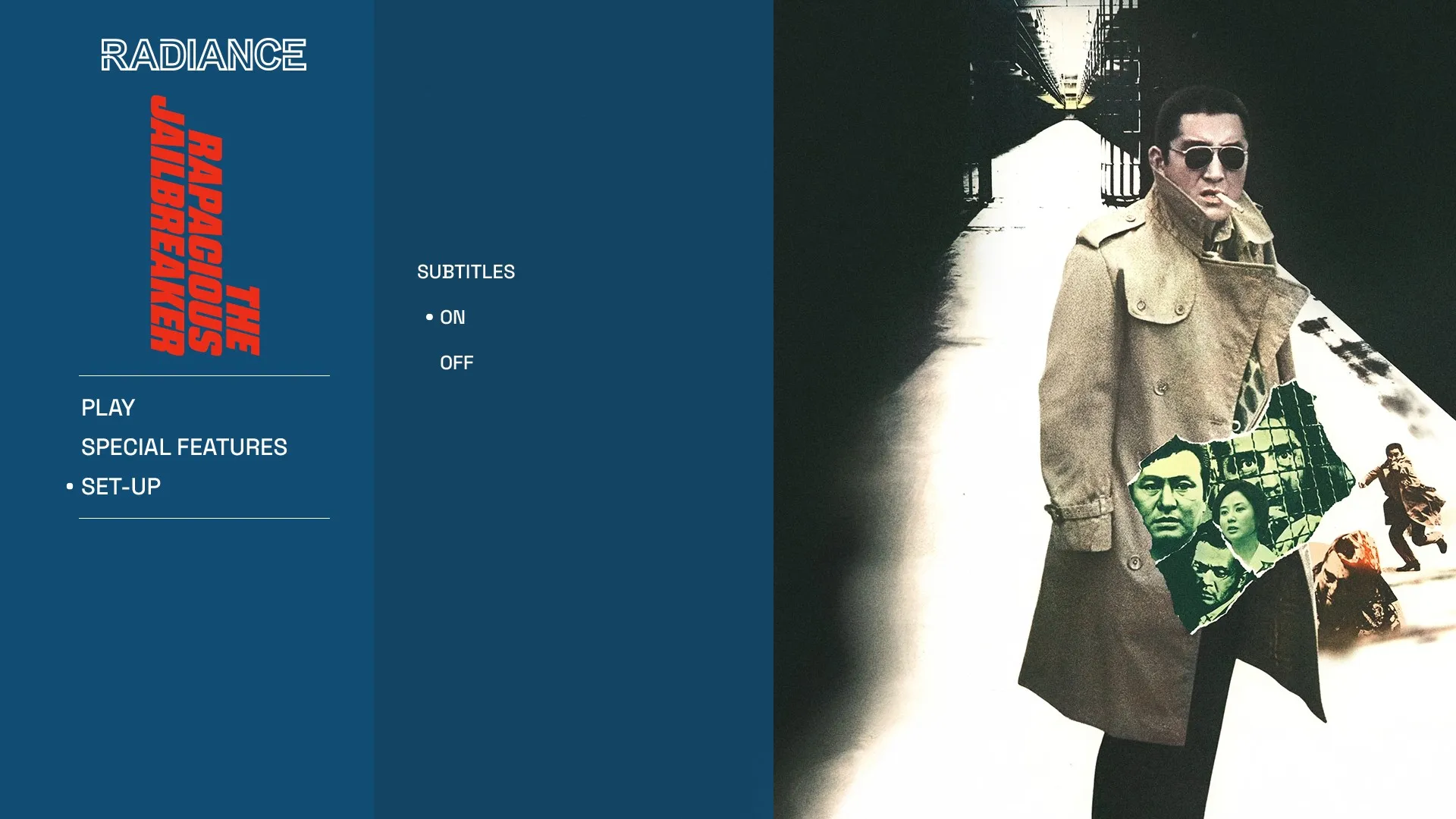 The Rapacious Jailbreaker setup menu