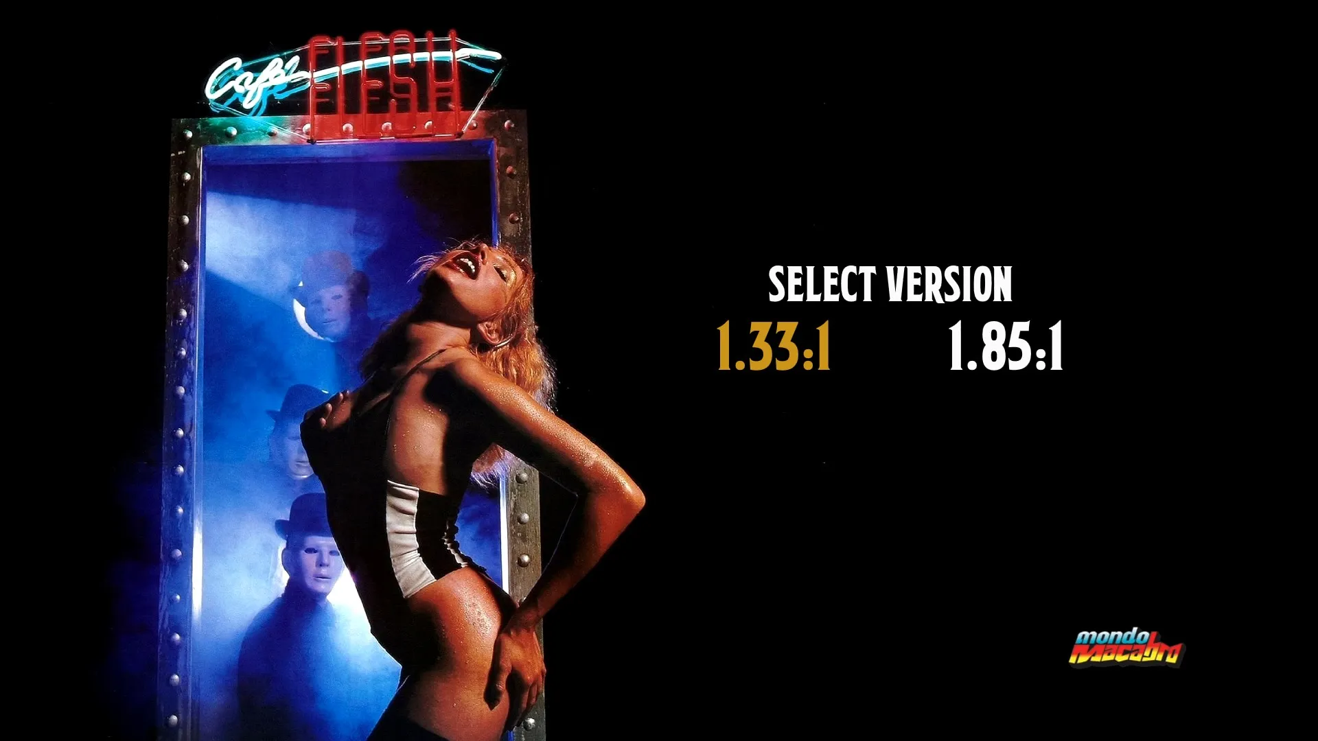 Cafe Flesh version select menu