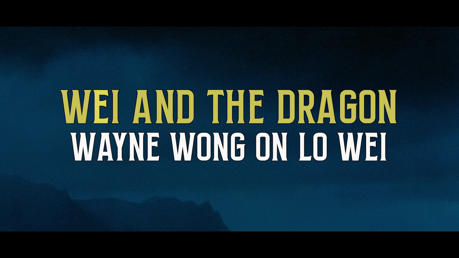 The Tattooed Dragon Wayne Wong interview