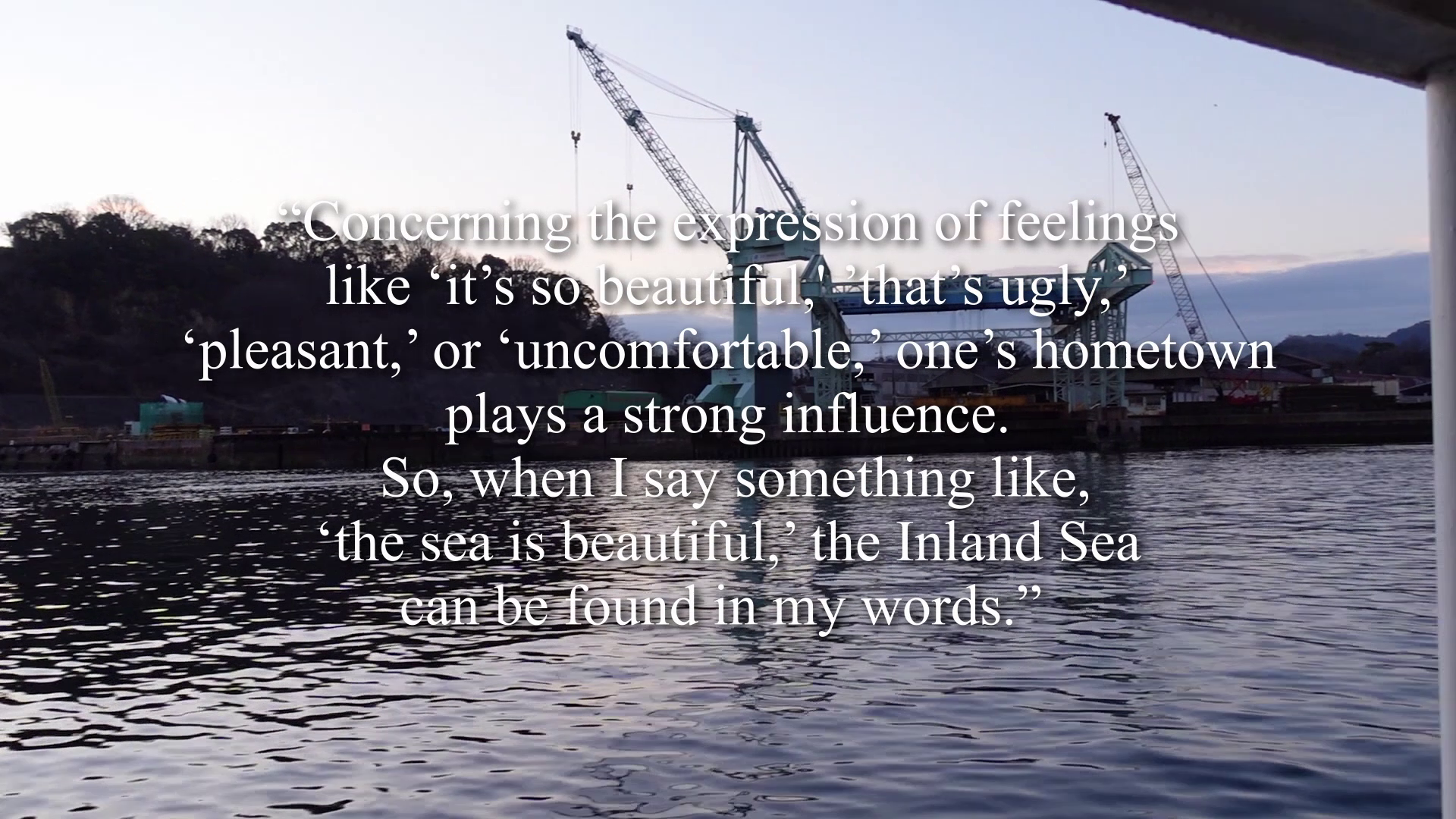 His Motorbike, Her Island Her Island: Onomichi Pt 1 essay