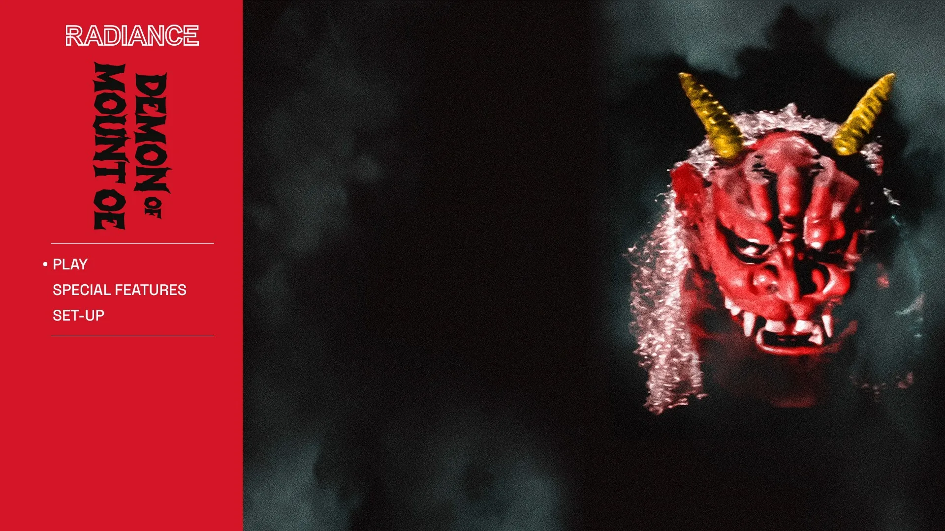 Demon of Mount Oe Blu-ray menu