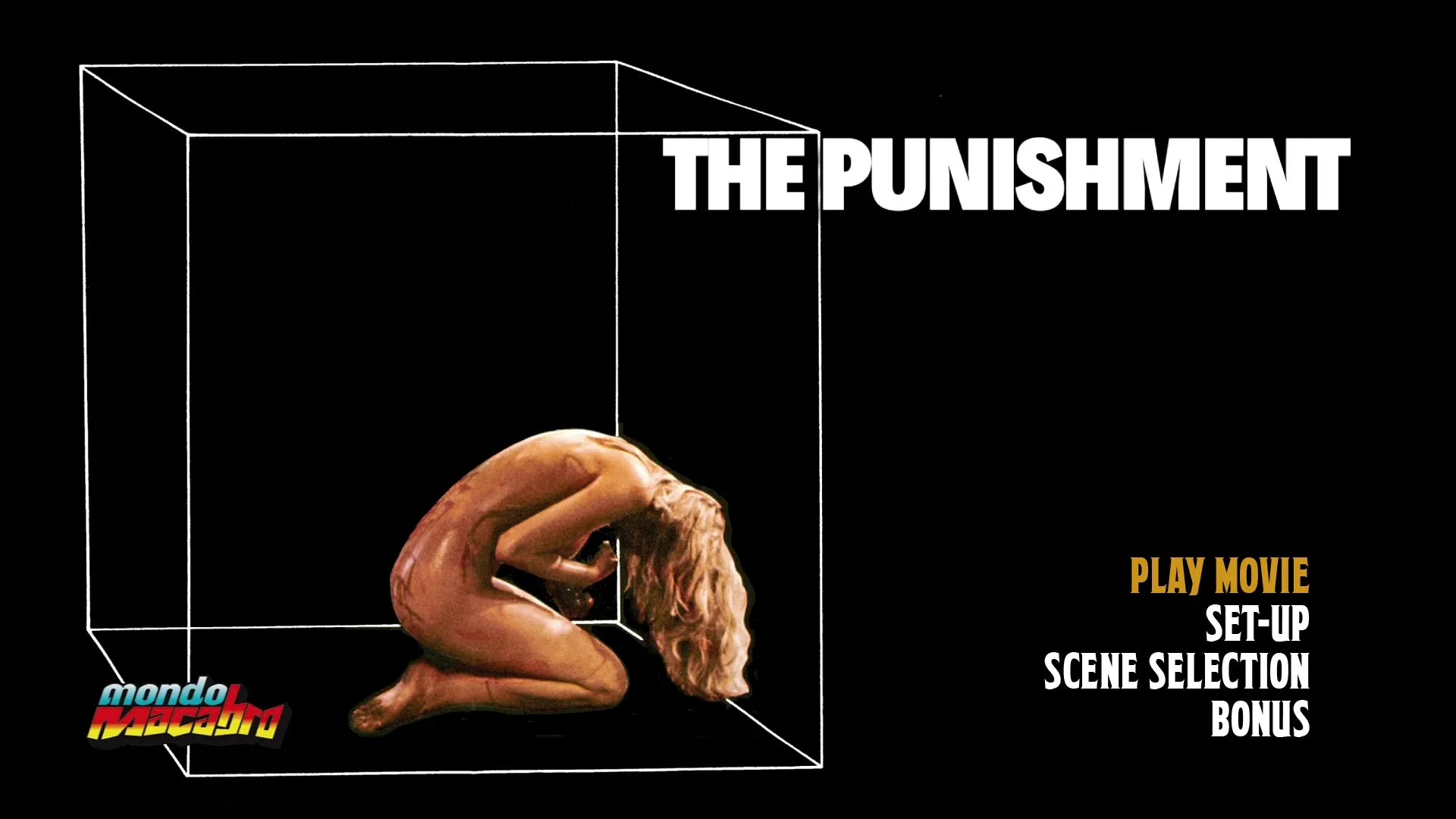 The Punishment Blu-ray menu