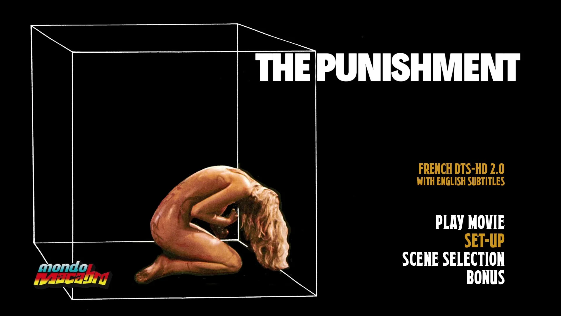 The Punishment setup menu