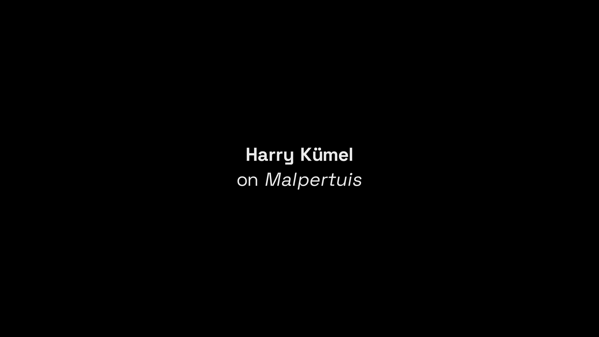 Malpertuis Harry Kumel interview