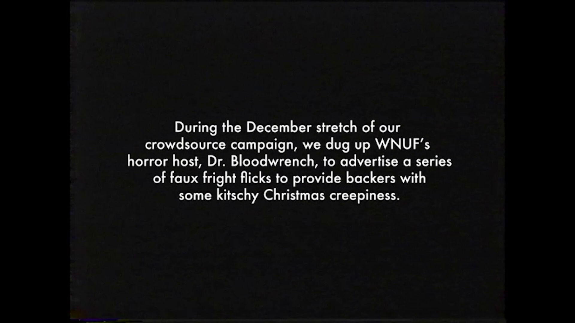 Out There Halloween Mega Tape Dr. Bloodwrench Christmas promos