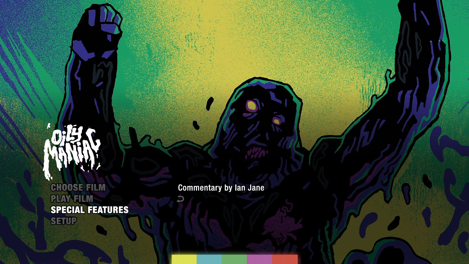 Oily Maniac extras menu