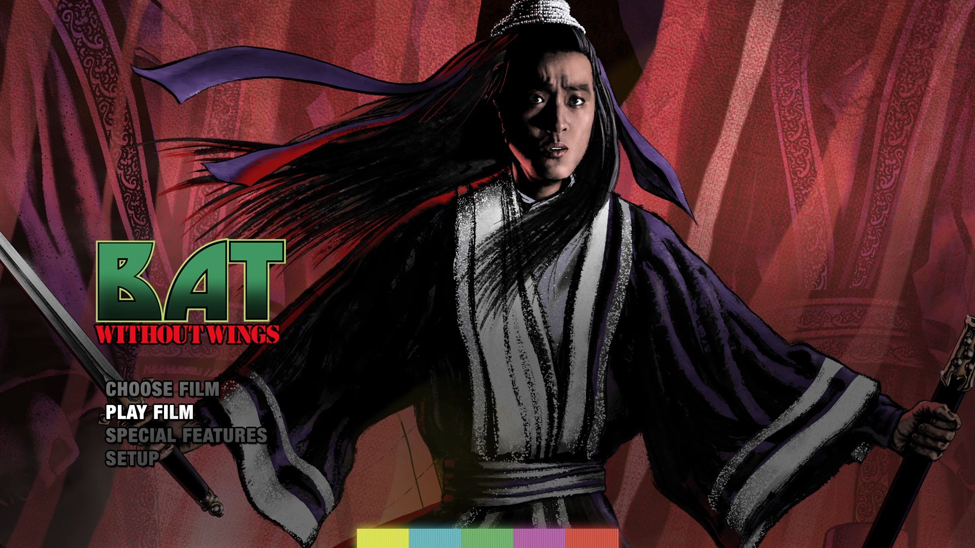 Bat Without Wings Blu-ray menu