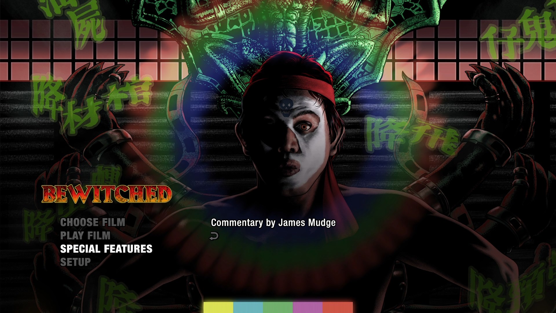 Bewitched extras menu