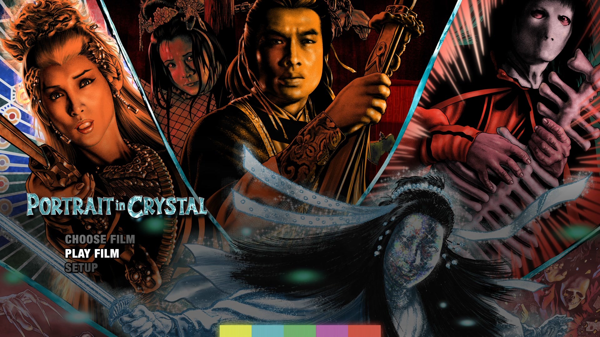 Portrait in Crystal Blu-ray menu